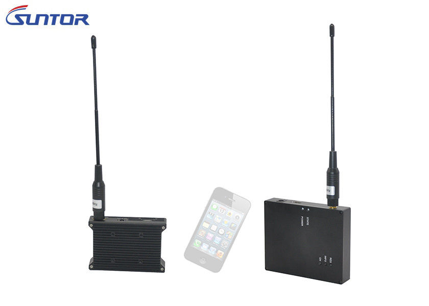 Outdoor COFDM Wireless Transmitter , Wifi Video Camera Transmitter And Receiver
