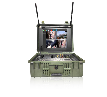 PB33 COFDM Mobile AD HOC Networking AES256 Зашифрованная батарея, питаемая для CC